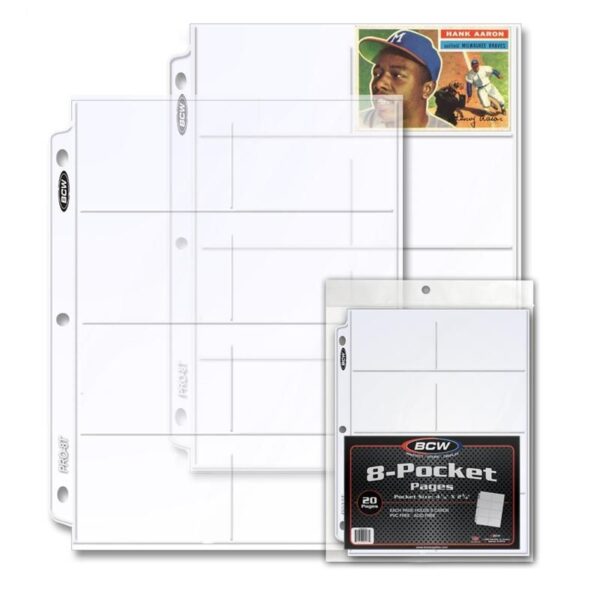 Standard Horizontal Album Page (20 Pack)